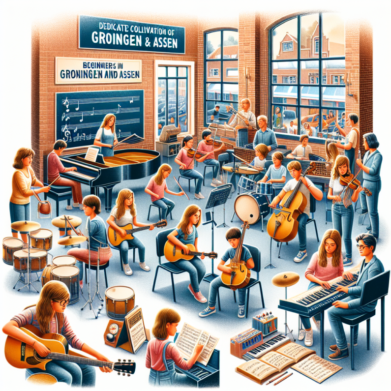 Wat Onze Muziekschool in Groningen en Assen Biedt voor Beginners