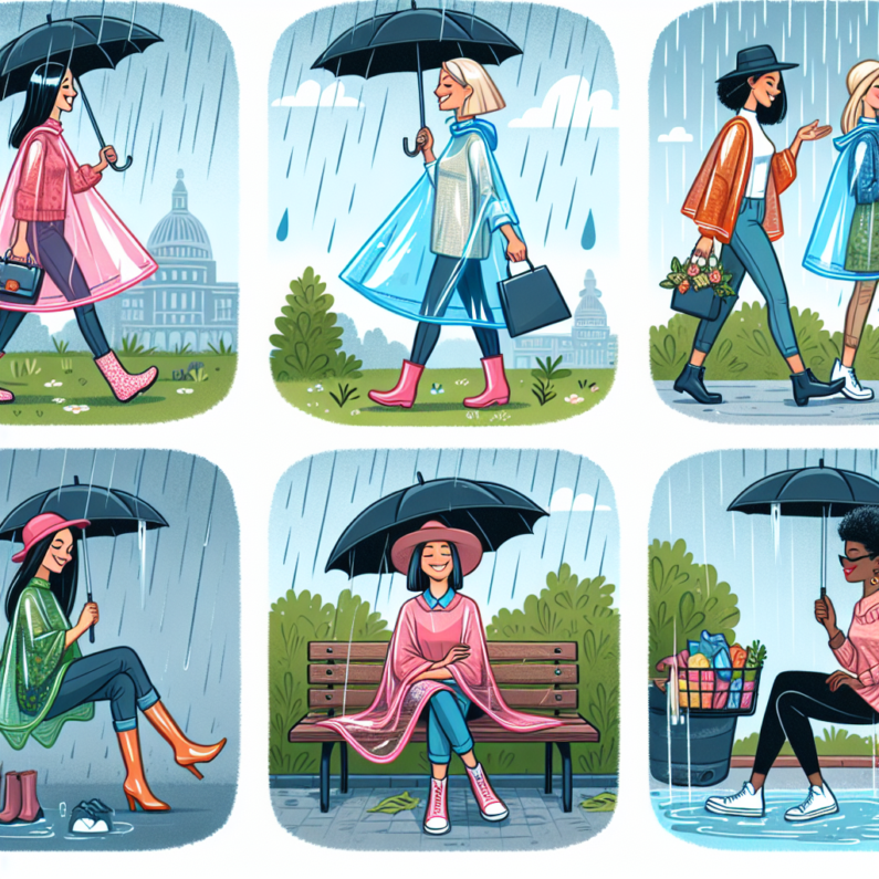 De Voordelen van Regenponcho’s en Petten voor Dames